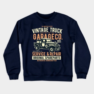 Vintage Truck Crewneck Sweatshirt